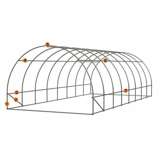 Sera 8x4x2 5m carcasa