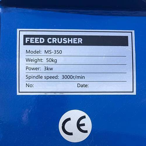 Tocator de furaje si cereale ms350