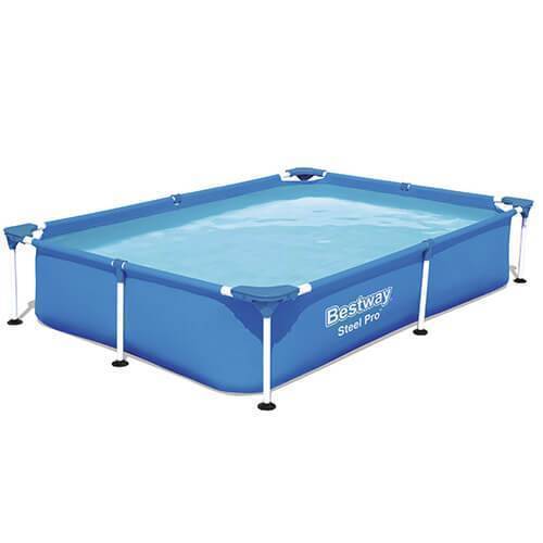 Piscina cu cadru 221x150x43cm 56401