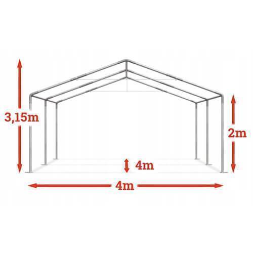 Cadru sera tip cort 4x4x3 15m