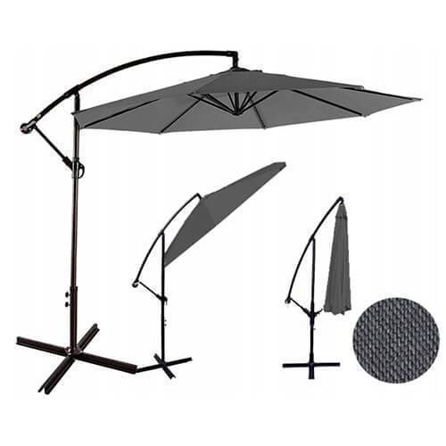 Umbrela de gradina 300 350cm antracit