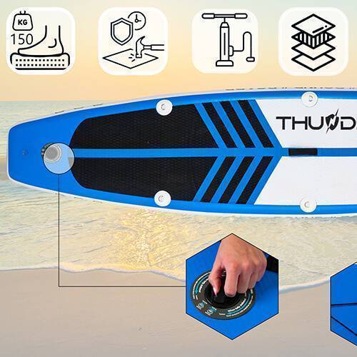 Placa pentru surf albastra 320cm