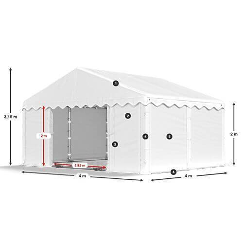 Prelata pentru cort 4x4x3 15m