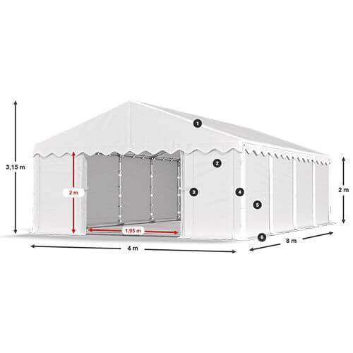 Prelata pentru cort 8x4x3 15m