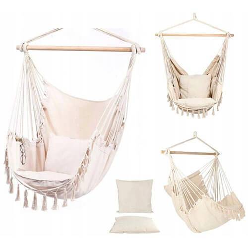 Hamac brazilian suspendat bej
