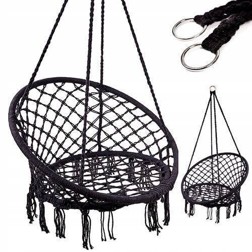 Balansuar suspendat 80cm negru