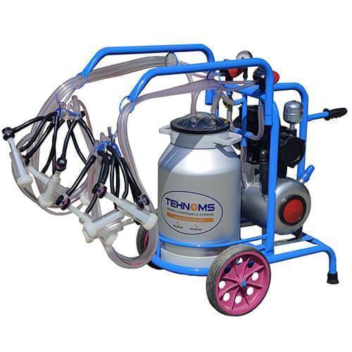 Vacuum tank oi capre 4 posturi aluminiu 40l