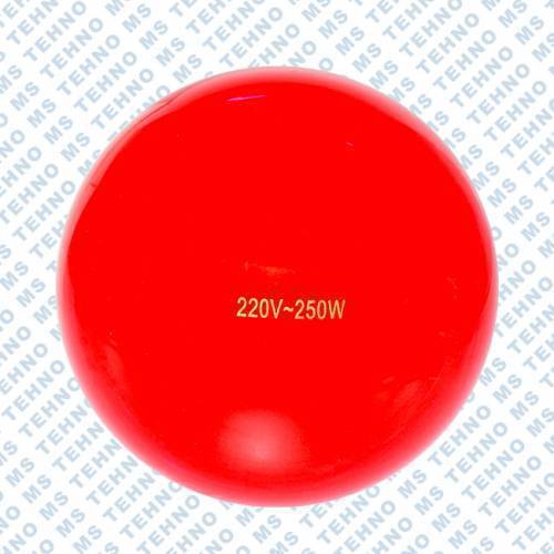 Bec incandescent infrarosu 250w