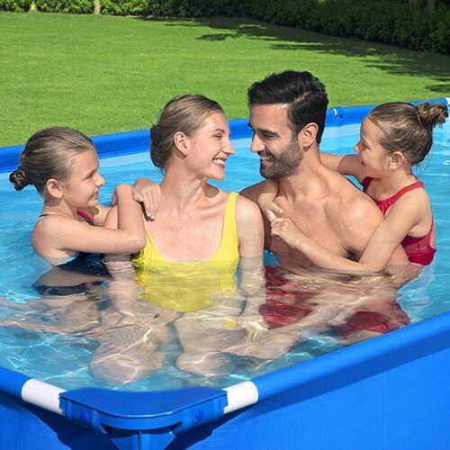 Piscina cu cadru 400x211x81cm 56405
