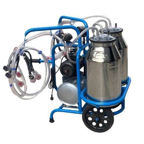 Aparat muls capre 4 posturi inox