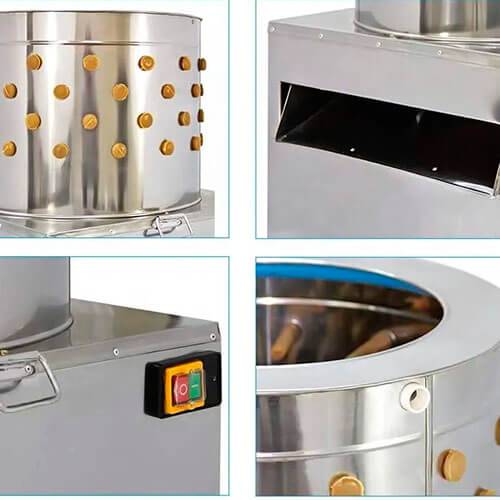 Deplumator prepelite  ms 40l 1