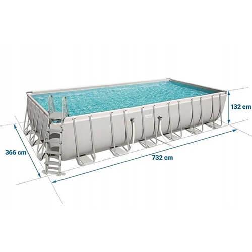 Piscina bestway 732  366  132cm 56229